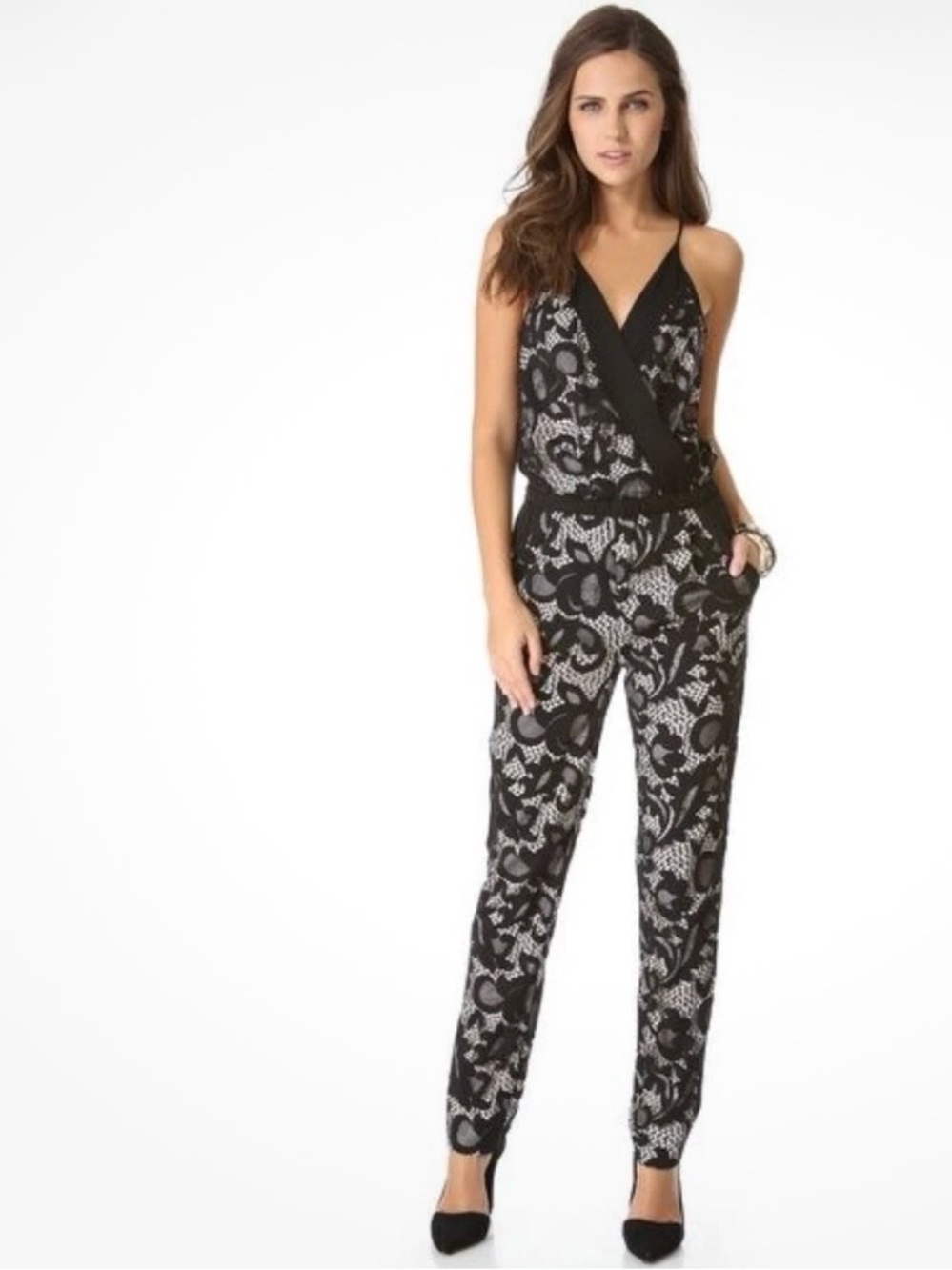 Diane Von Furstenberg Shany Floral Lace